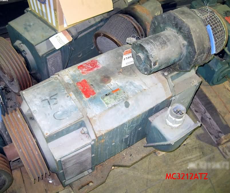 RELIANCE 75 hp DC Motors,